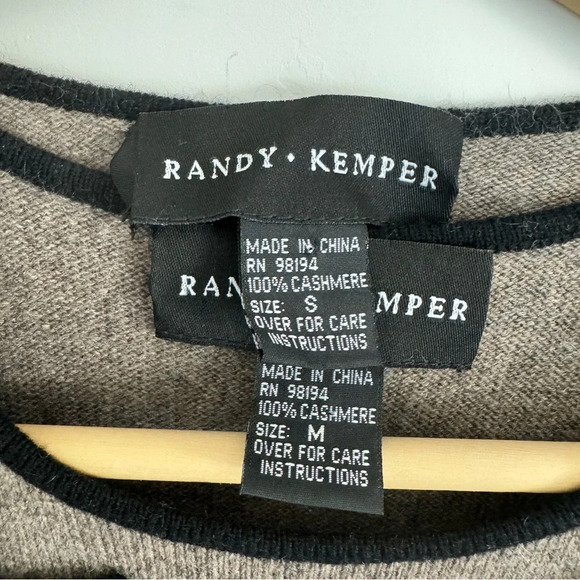 Randy Kemper Cashmere Cardigan + top - Picture 7 of 9